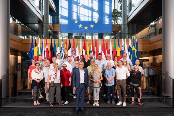 Zu Gast im Europäischen Parlament in Straßburg