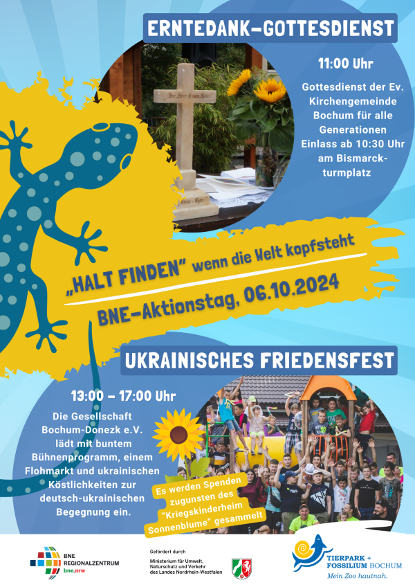 Erntedank- und Friedensfest im Rahmen der BNE-Aktionstage