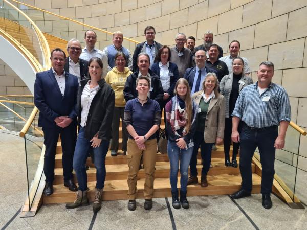 Wir sind LZV - Landeszooverband NRW e.V. im Landtag NRW