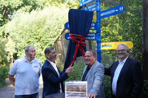 Starke Partnerschaft im Tierpark + Fossilium Bochum 
