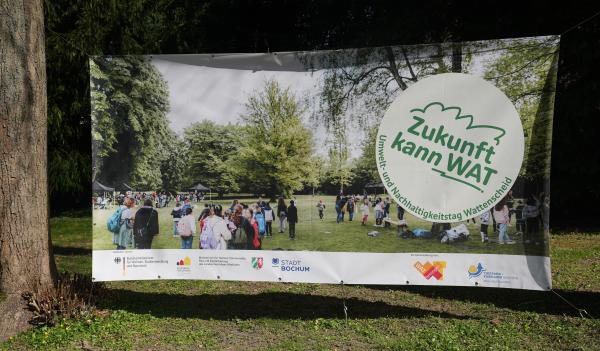 Zukunft kann WAT im Storcherlebnispark und Stadtgarten Wattenscheid 